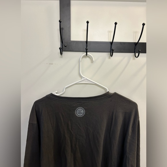 NWT Life Is Good Happy Holidays V-Neck Long Sleeve - Picture 8 of 10